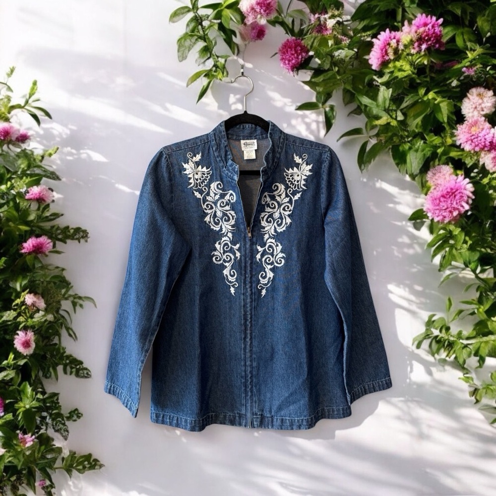 Gunit Fashions Embroidered Denim Jacket